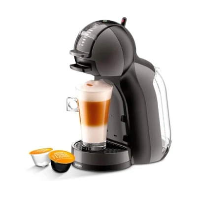 Afbeelding van Krups Nescafé Dolce Gusto Mini Me Koffiecupmachine met 15 bar druk, capaciteit 0,8 l koude of warme dranken, Play &amp; Select, Thermoblock, 35 soorten koffie, zwart, KP1238
