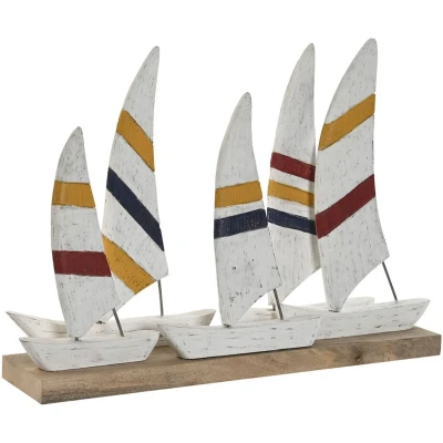 Afbeelding van Decoratieve figuren Home ESPRIT Wit Marineblauw 67,5 x 13,5 46 cm