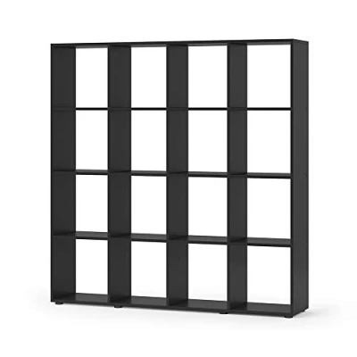 Afbeelding van Vicco Ruimteverdeler &quot;Karree&quot;, Zwart, 138.5 x 142.5 cm
