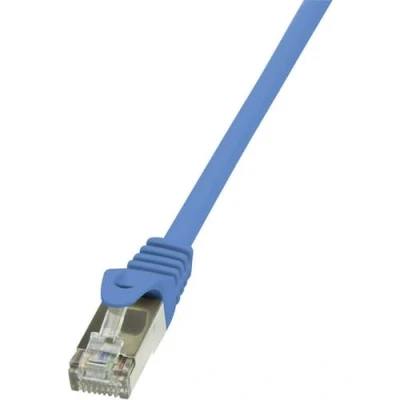 Afbeelding van LogiLink CP1076S RJ45 Netwerkkabel, patchkabel CAT 5e F/UTP 5.00 m Blauw Snagless 1 stuk(s)