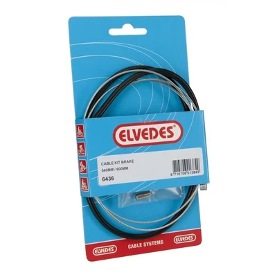 Afbeelding van Elvedes QB0201A Kabel Voorrem Zwart Weinmann