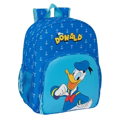 Afbeelding van Disney Donald Duck Rugzak, Navy 38 x 32 12 cm Polyester