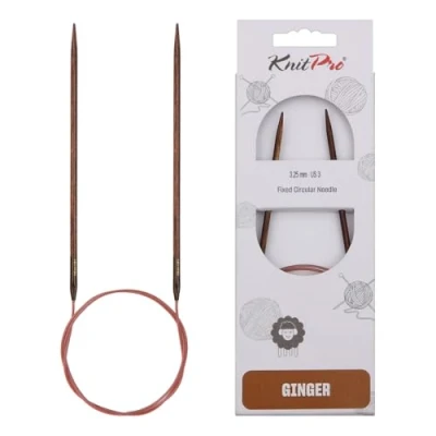 Afbeelding van KnitPro Ginger Rondbreinaald 120cm 3.25mm 3st
