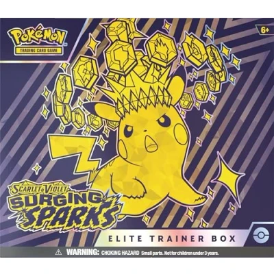 Afbeelding van Pokémon SV08 Surging Sparks Elite Trainer Box Trading Cards