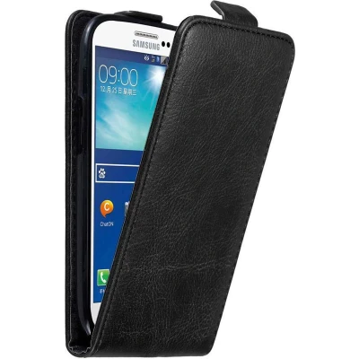 Afbeelding van Cadorabo Hoesje geschikt voor Samsung Galaxy S3 / NEO in ZWARTE NACHT Beschermhoes Flip Case Cover magnetische