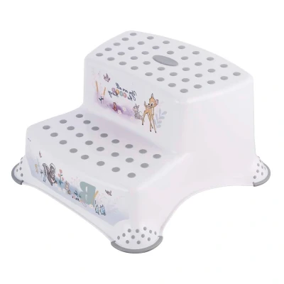 Afbeelding van Keeeper Bambi Wit 2 Treden Opstapje 1003251926600