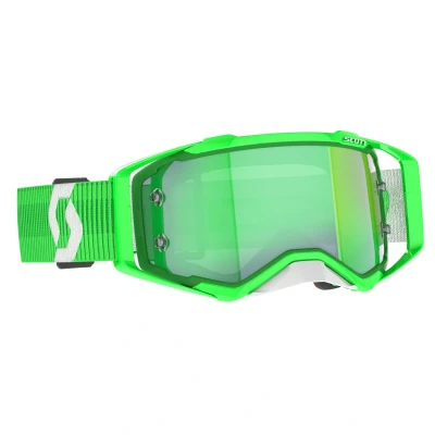 Afbeelding van Scott 2024 Prospect Crossbril Groen / Wit (Lens: Chrome Works)