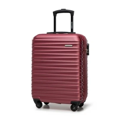 Afbeelding van Wittchen Small Suitcase FROM ABS Trolley, Maat: One Size, Red