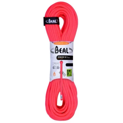 Afbeelding van Beal Joker 9.1 Unicore Dry Cover Multinorm Klimtouw 80m oranje