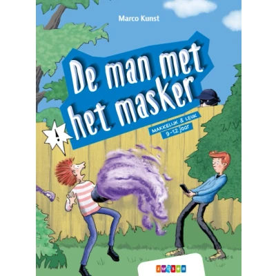 Afbeelding van Zwijsen Dyslexie leesboek De man met het masker (AVI E3)