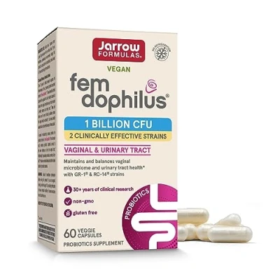 Afbeelding van Jarrow Formulas Fem Dophilus, 60 Caps Veggie