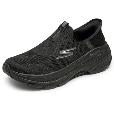 Afbeelding van Skechers Dames Max Cushioning Arch Fit 2.0 Cambridge Sneaker, Zwart, 40 EU