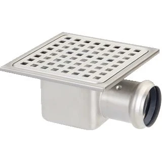 Afbeelding van Van den Berg doucheput 150 x mm rvs zijuitloop Ø 40