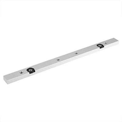 Afbeelding van Fdit T Track Dakbalken,300 mm/11.81 inch Aluminiumlegering Mijter Bar Rail Guage Slider Tafel Saw Gauge Rod Hout Werken Tool