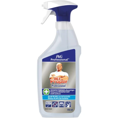 Afbeelding van Mr. Proper desinfecterende allesreiniger, spray van 750 ml allesreiniger
