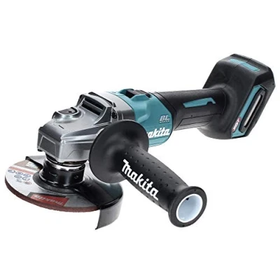 Afbeelding van Makita GA008GZ 40 V Max Haakse slijper 125 mm zonder accu&#039;s en lader, in doos, met vastzetschakelaar
