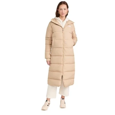 Afbeelding van The North Face Triple C Parka Donsjas, Dames, Maat: Small, Khaki stone