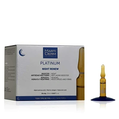 Afbeelding van Martiderm PLATINUM NIGHT RENEW ampoules 30 x 2 ml
