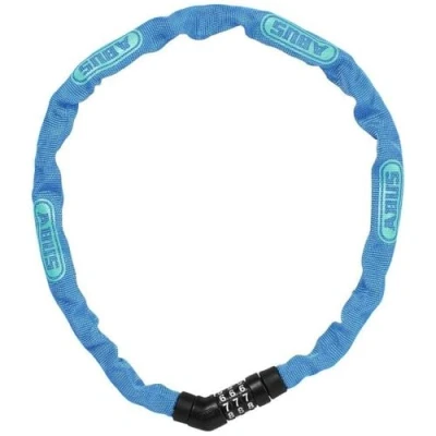 Afbeelding van Abus Cijfer Kettingslot 4804C/75 Blauw 75cm Fietsbeveiliging