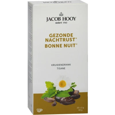 Afbeelding van 2e product 50% korting Jacob Hooy Gezonde Nachtrust 20 theezakjes