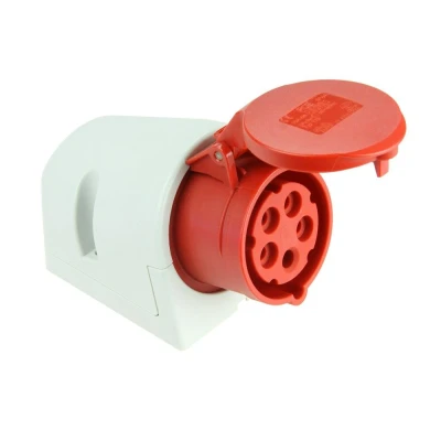 Afbeelding van Kopp CEE wandcontactdoos IP44 5P 16A 400V rood