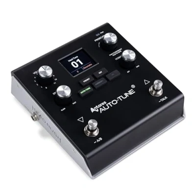 Afbeelding van HeadRush VX5 Vocal Effects Pedal met Antares AutoTune realtime toonhoogtecorrectie, harmonizer, gitaar en microfooningang audio interface