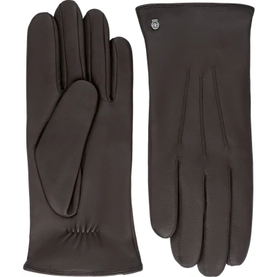 Afbeelding van Roeckl Riga Leren Heren Handschoenen Maat 9,5 Coffee