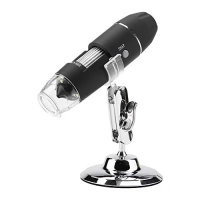 Afbeelding van USB digitale microscoop, draadloze elektronische handmicroscoop, microscoop camera, HD 1600X vergroting endoscoop