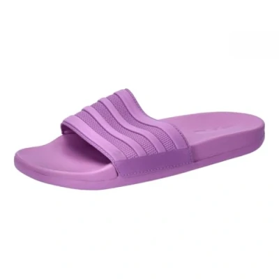 Afbeelding van adidas Adilette Comfort Slides uniseks volwassene Teenslipper, Preloved Paars Paars, 47 1/3 EU
