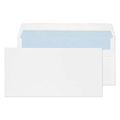 Afbeelding van Blake Puur dagelijks DL 110 x 220 mm 80 g/m² zelfafdichtingsenveloppen (12882/50 PR) wit pak van 50