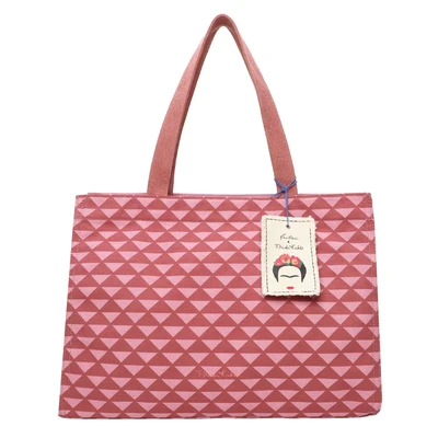 Afbeelding van Fritzi aus Preussen x Frida Kahlo Easy01 Canvas Geo Shopper voor dames,