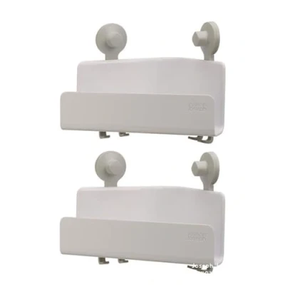 Afbeelding van Douche Caddy Joseph Badkamer EasyStore Hoek Wit (2 Delig)