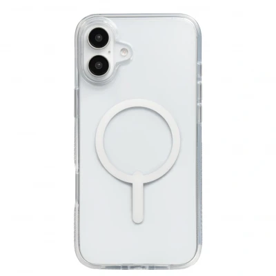 Afbeelding van ZAGG Crystal Palace Snap Mag iPhone 16 Plus Hoesje transparant