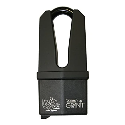 Afbeelding van Abus Granit Quick 37/60HB70 C/SB SRA gecertificeerde antidiefstalvergrendeling voor motoren 6 cm Zwart
