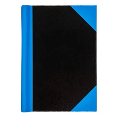 Afbeelding van Idena 10351 Notitieboek DIN A7, 96 vel, 70 g/m², gelinieerd, harde kaft, blauw/zwart, 1 st.