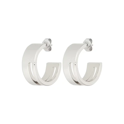 Afbeelding van Calvin Klein Geometric Essentials Oorbellen silvercoloured, Dames, Maat: One Size, Silver coloured