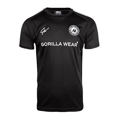 Afbeelding van Gorilla Wear Stratford Tshirt print, Heren, Maat: XXL, Black
