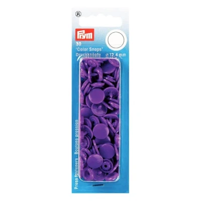Afbeelding van Prym ColorSnaps rond lila