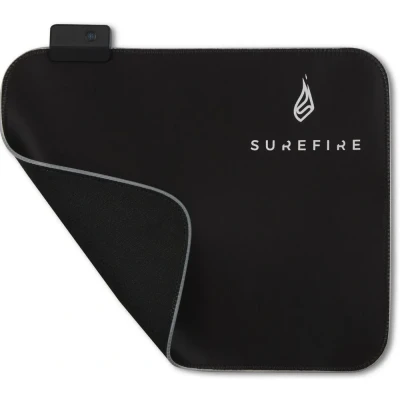 Afbeelding van Surefire Gaming Silent Flight RGB 320 muismat Verlicht Zwart