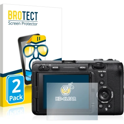 Afbeelding van BROTECT (2 Stuks) Schermbeschermer voor Sony Alpha FX30 Cinema Line Screen Protector Transparant