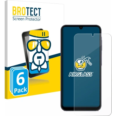 Afbeelding van BROTECT Screenprotector voor Samsung Galaxy A25 5G Folie Beschermfolie Beschermglas transparant (6 Stuks)
