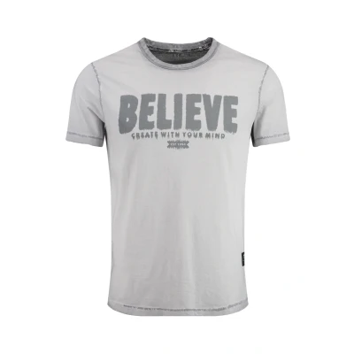 Afbeelding van Key Largo Create Round Tshirt print, Heren, Maat: 3XL, Titanium grey