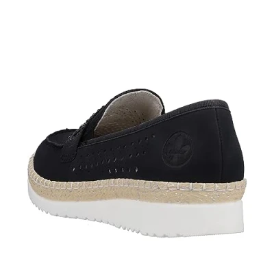 Afbeelding van Rieker Dames M9255 Slipper, blauw, 39 EU, EU