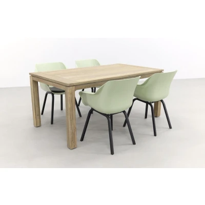 Afbeelding van Hartman Sophie Element French/Rome grey 170 cm. tuinset 5 delig