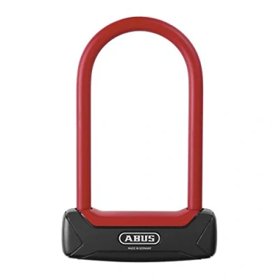 Afbeelding van ABUS U slot Granit Plus 640/135HB150 Extra licht fietsslot met ronde beugel beveiligingsniveau 12 Zwart/Rood
