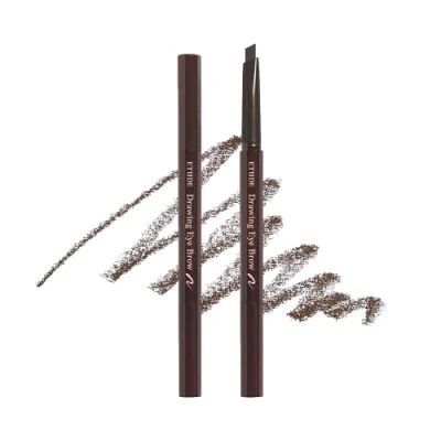 Afbeelding van Etude House Drawing Eye Brow 0,25 g #1 Donkerbruin 21AD Langdurige wenkbrauwstift voor een zachte en natuurlijke textuur wenkbrauwmake up K Beauty