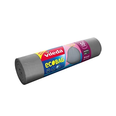 Afbeelding van Vileda SUPER+ 50L 171971 Afvalzak 50 l 10 stuk(s)