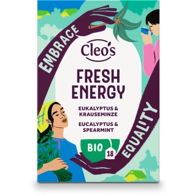 Afbeelding van Cleo’s Fresh Energy Bio 18 theezakjes
