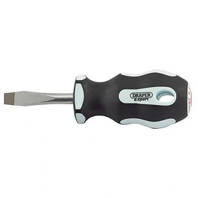 Afbeelding van Draper 34977 Expert Plain Slot Soft Grip Parallelle Tip schroevendraaier, 6,5 mm x 38