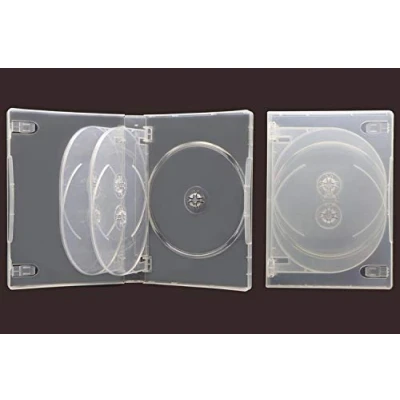 Afbeelding van 5 x Disc CD/DVD Multicase Super Clear 27mm wervelkolom door Dragon Trading®
